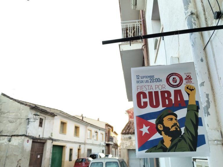 Solidaridad con Cuba desde Morata de Tajuña